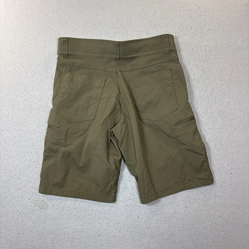Wrangler Authentics Performance‎ Utility Shorts Mens 30 Olive Techwear EUC
